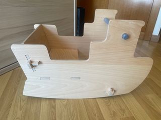 ChinPum Barco balancín de madera