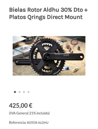 Bielas rotor aldhu Qring 50-34