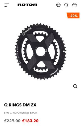 Bielas rotor aldhu Qring 50-34