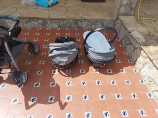 trio chicco Carro, cuco maxicosi