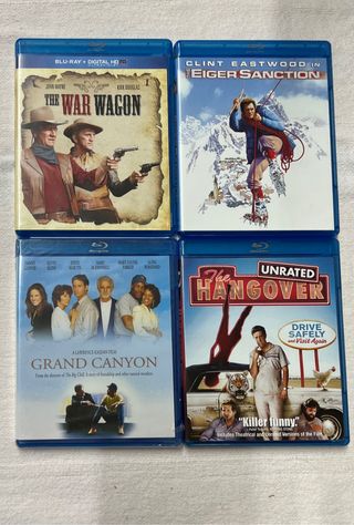 Lote películas Blu-ray disc