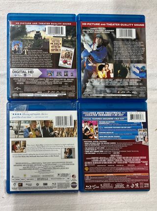 Lote películas Blu-ray disc