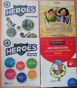 Libros cuarto 4° de primaria