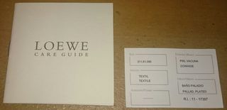 Bolsa de viaje Loewe Amazona cuero y ante