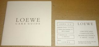 Bolsa de viaje Loewe Amazona cuero y ante