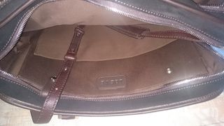 Bolsa de viaje Loewe Amazona cuero y ante