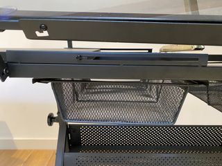 Mesa de diseño de cristal