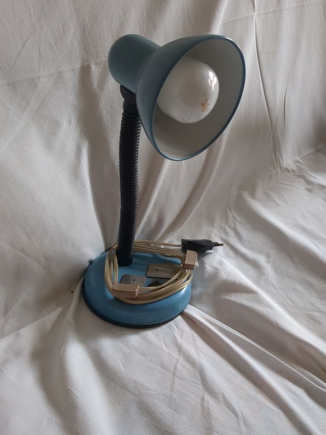 Lámpara de mesa flexo antigua