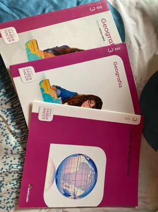 Libro de texto Geografía 3ESO