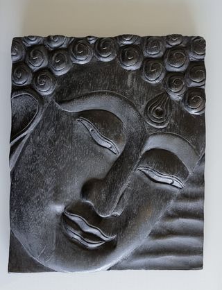 BUDA - quadro / esculpido em madeira