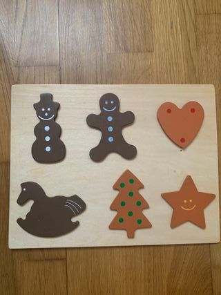 Juego de moldes para hornear con niños