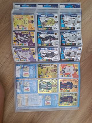 Álbum de cromos y los repes