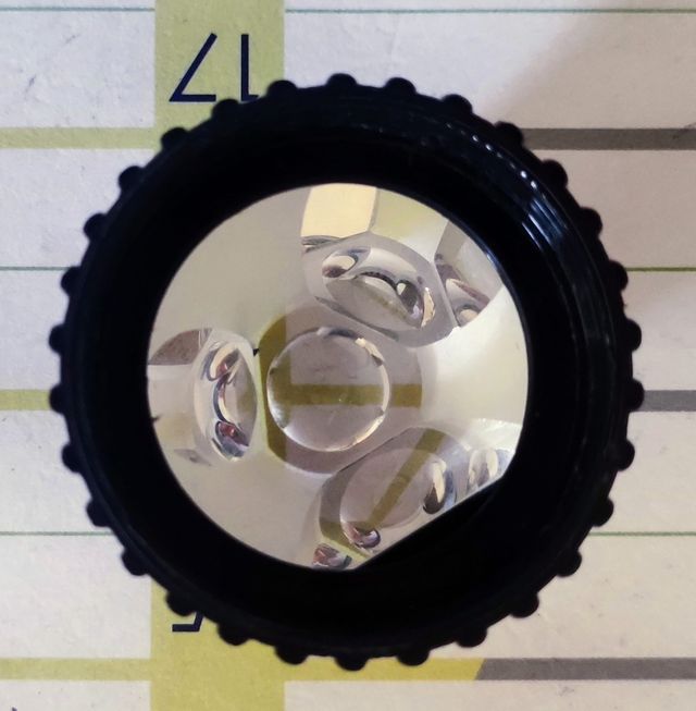 Lente 3 specchi di Goldman