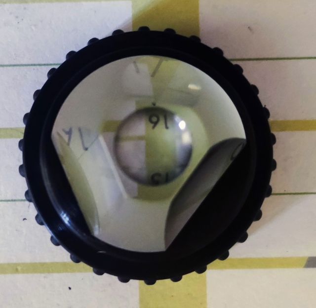 Lente 3 specchi di Goldman