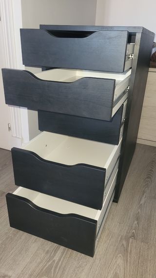 Cajonera y tablones para mesa