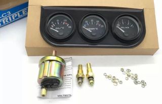 Relojes presion y temperatura para coche