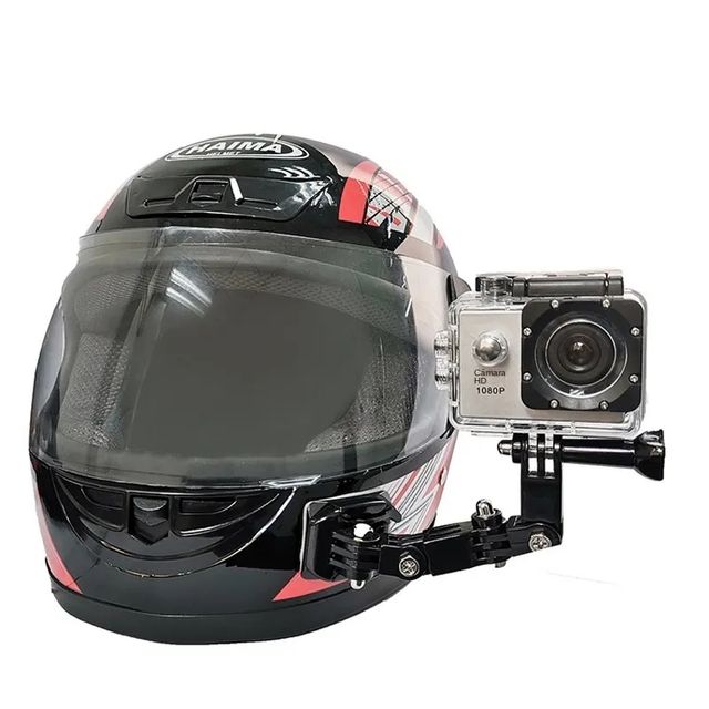 Soporte de fijación GoPro y similares para casco