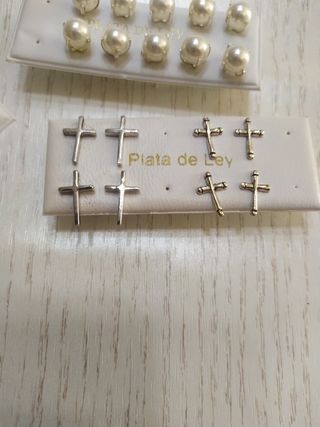 Pendientes Plata de Ley