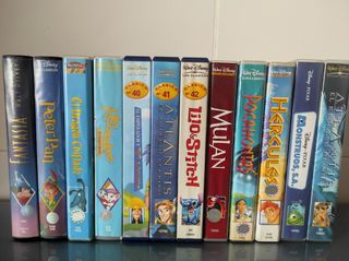 Colección películas Disney VHS ORIGINALES