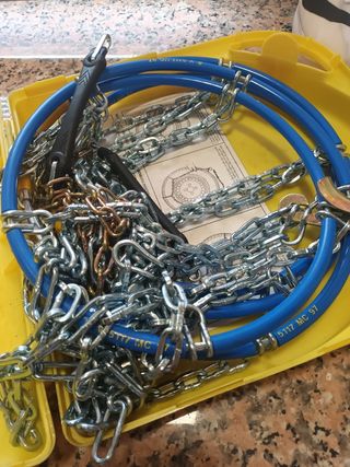 Cadenas nieve.