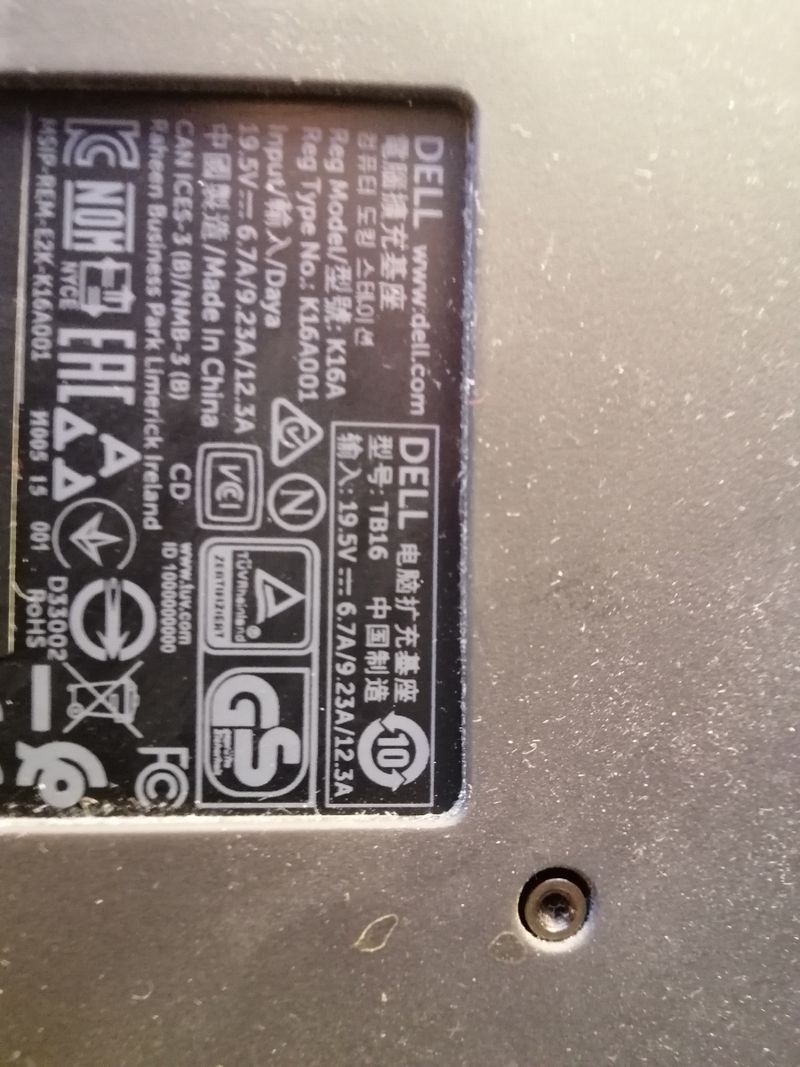 Dock station Dell tb 16 afbeelding 4