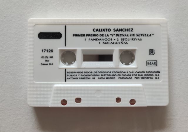 Cassette Calixto Sánchez