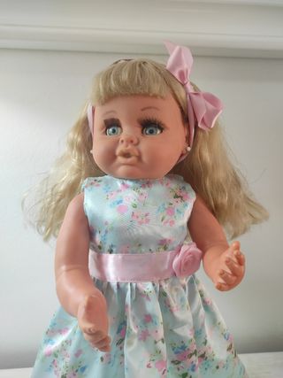 Muñeca  antigua "Luchy mamá musical"REBAJADA❗