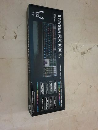 Teclado mecánico Woxter Stinger RX1000KR