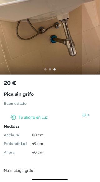 Pica de baño