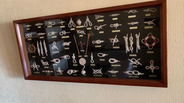 Cuadro de nudos marineros