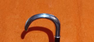 Bastone in argento antico 