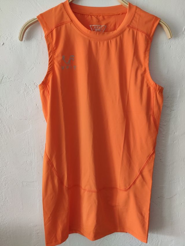 Camiseta comprensión sin manga
