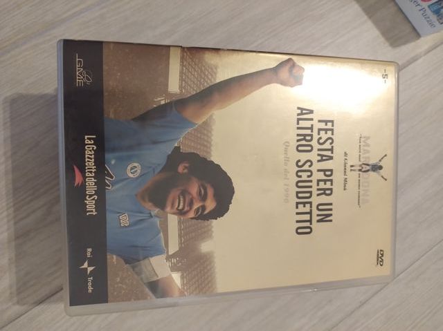 Maradona DVD Gazzetta dello Sport 1-5 (incompleto)