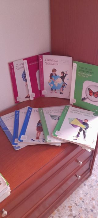Libros 3 de primaria 