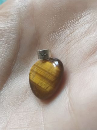 Conjunto plata 925 Ojo de tigre