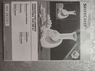 Máquina para sorbetes SilverCrest