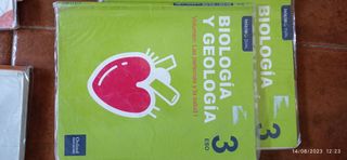 lote de libros de tercero de la eso