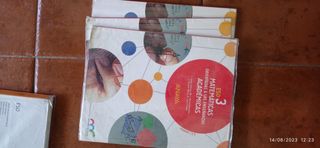 lote de libros de tercero de la eso