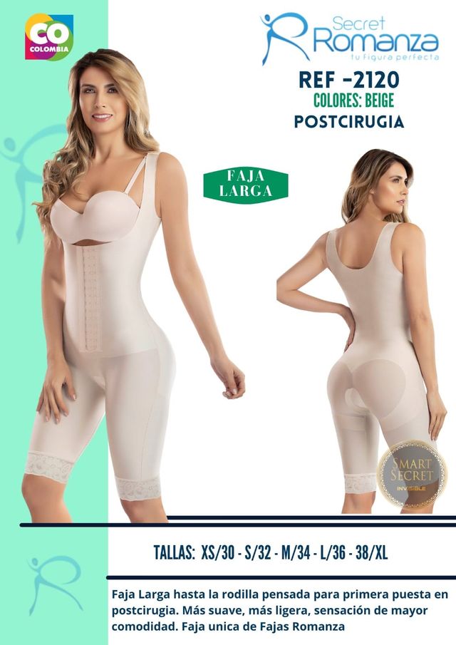 fajas colombianas sin costuras