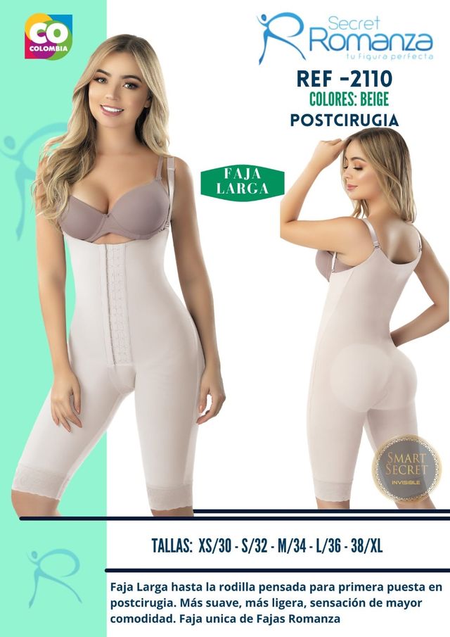 fajas colombianas sin costuras