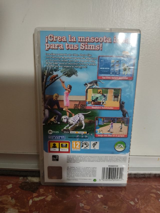 Juego psp 2004 los sims 2
