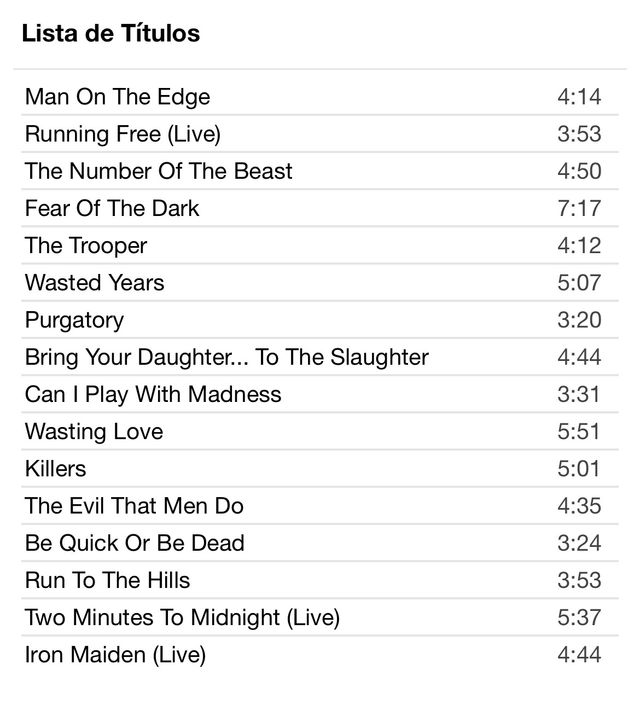 The Very Best - Iron Maiden