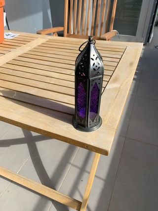 3 faroles para velas