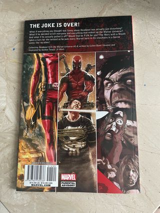 3 Deadpool TPBs (€10 each)