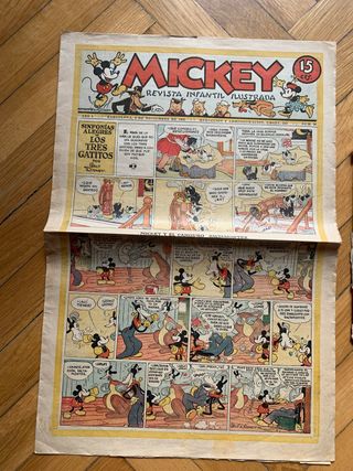 Tebeos Disney Años 40