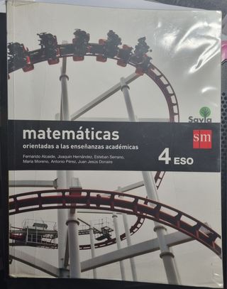 Libros sm 4 eso