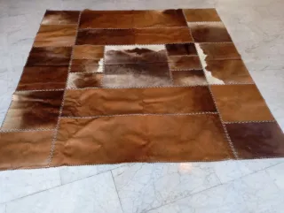 Alfombra de piel