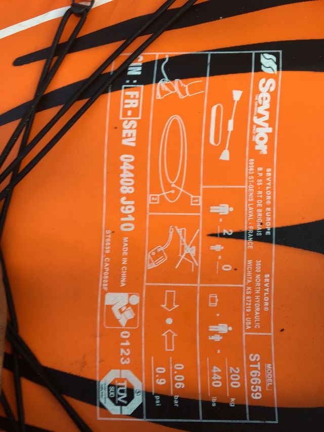 Piragua hinchable Sevylor Seablade 2