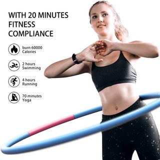 Hula Hoop Aro 1.2kg tamaño ajustable 