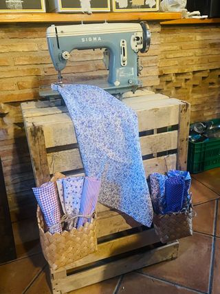 Máquina de coser antigua